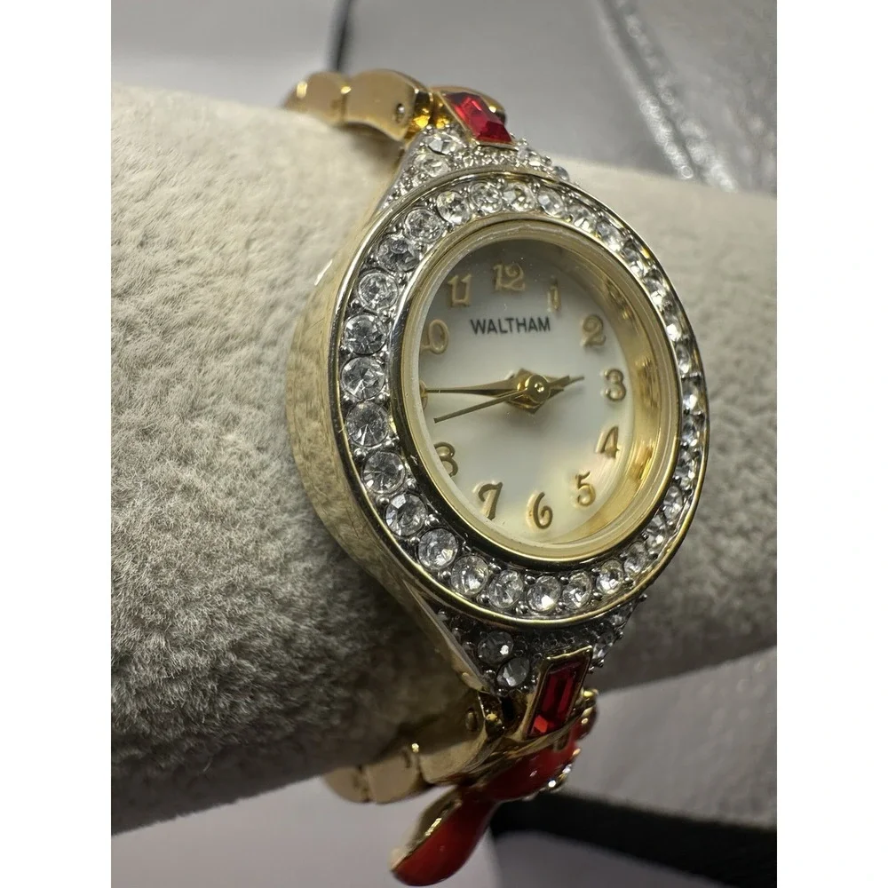 Waltham WR006 Ladies MOP Watch New Battery 21MM 7.5